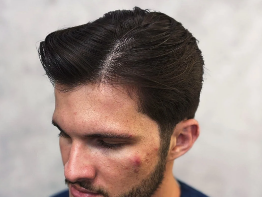 Corte masculino adulto finalizado